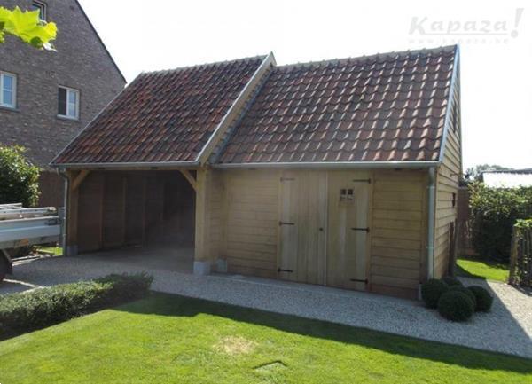 Grote foto eiken poolhouses en bijgebouwen op maat tuin en terras tuinhuisjes en blokhutten