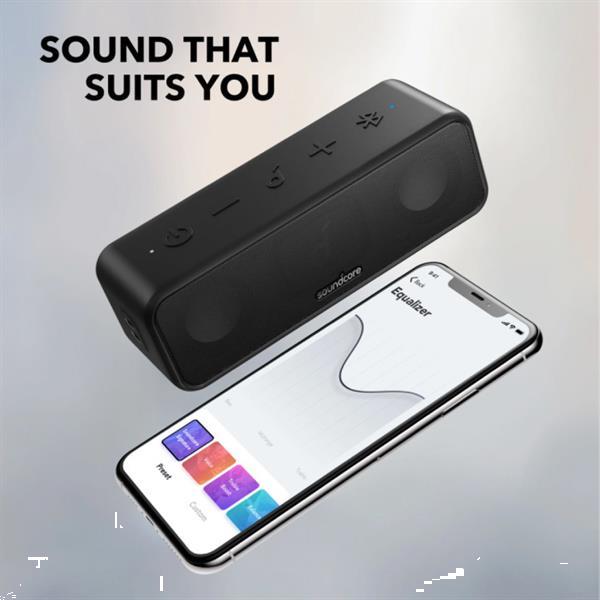 Grote foto soundcore 3 haut parleur sans fil bluetooth 5.0 soundbar b muziek en instrumenten speakers
