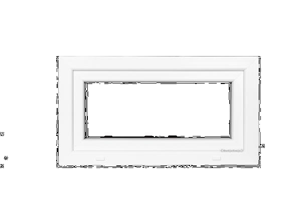 Grote foto vensters kiep kozijnen pvc raam b70 x h50 cm doe het zelf en verbouw kozijnen en schuifpuien