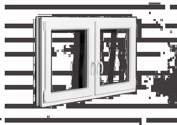 Grote foto vensters draaikiep draaikiep pvc raam b150 x h80 cm doe het zelf en verbouw kozijnen en schuifpuien