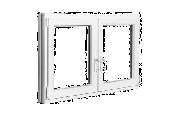 Grote foto vensters draaikiep draaikiep pvc raam b150 x h80 cm doe het zelf en verbouw kozijnen en schuifpuien