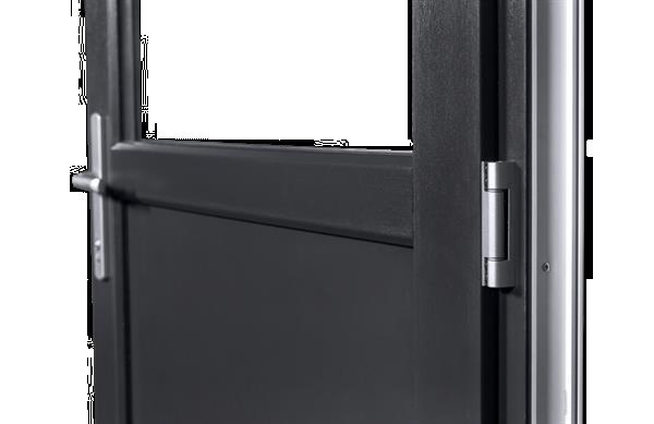 Grote foto deuren buitendeuren buitendraaiend deur antraciet 1 2 glas doe het zelf en verbouw deuren en horren