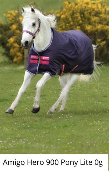 Grote foto nieuw horseware amigo hero acy pony regendeken dieren en toebehoren dekens en dekjes