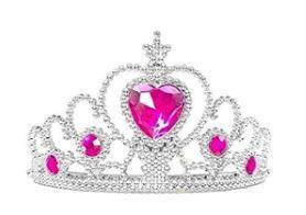 Grote foto prinsessen cape roze gratis kroon 5 6 jaar lengte 70 cm kinderen en baby overige
