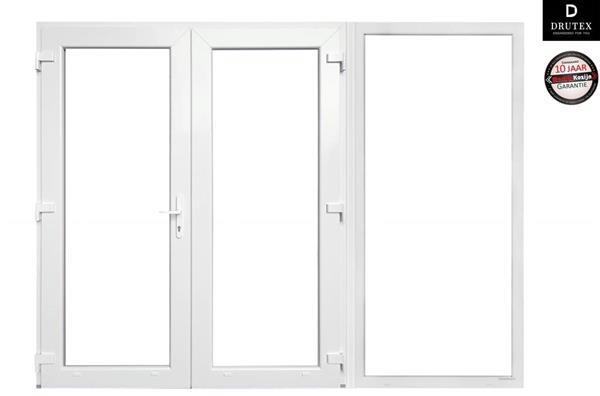 Grote foto deuren dubbele deuren buitendraaiend dubbele deur met zi doe het zelf en verbouw deuren en horren