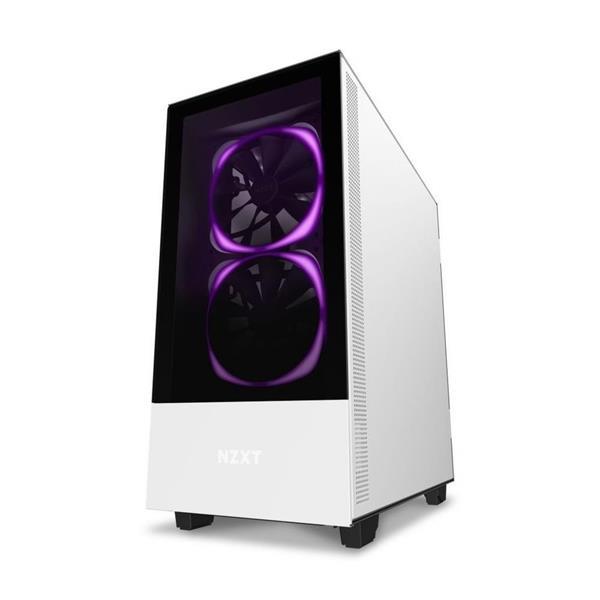 Grote foto h510 elite midi atx tower wit computers en software behuizingen en kasten