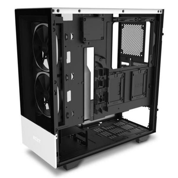 Grote foto h510 elite midi atx tower wit computers en software behuizingen en kasten