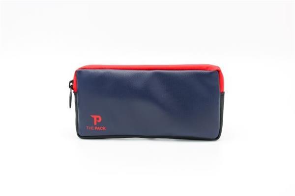 Grote foto the pack essentials fietscase dark jeans per stuk sport en fitness fietsen en wielrennen