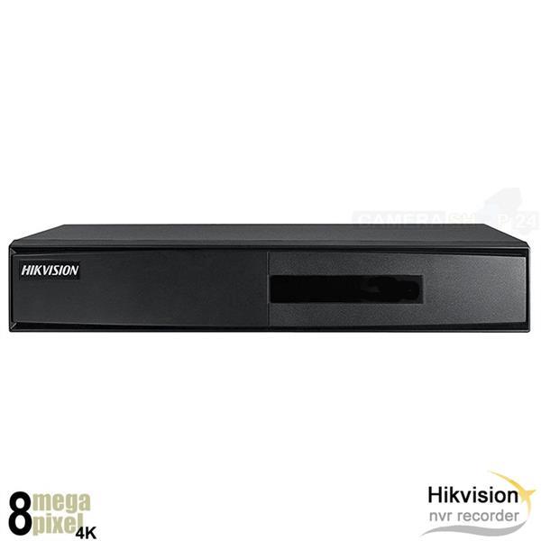 Grote foto hikvision 4k 4 kanaals nvr recorder audio geen poe hwn audio tv en foto dvd spelers en dvd recorders