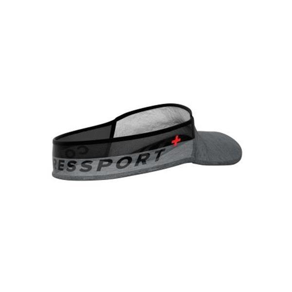 Grote foto compressport visor ultralight grey melange per stuk sport en fitness loopsport en atletiek
