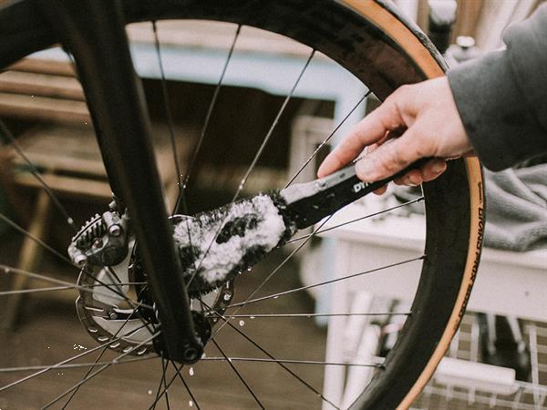 Grote foto dynamic wheel and component brush per stuk sport en fitness fietsen en wielrennen