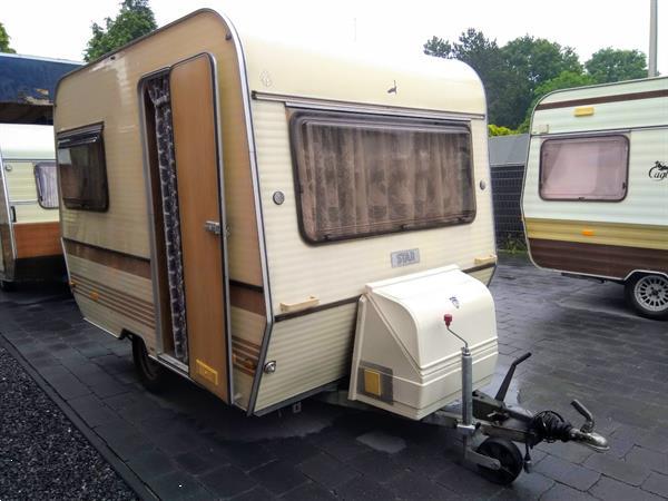 Grote foto goed onderhouden retro caravan star uit 1980 caravans en kamperen caravans