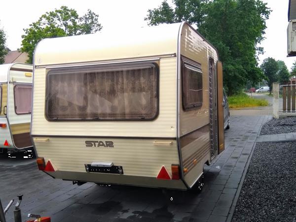 Grote foto goed onderhouden retro caravan star uit 1980 caravans en kamperen caravans