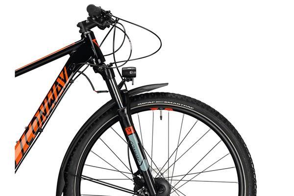 Conway MC 529 Herenfiets 29 Inch Zwart/Rood 27V Kopen | Herenfietsen