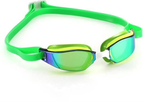 Grote foto michael phelps xceed titanium zwembril green per stuk sport en fitness overige sport en fitness