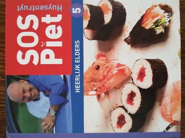 Grote foto 5 boeken piet huysentruyt sos piet boeken kookboeken