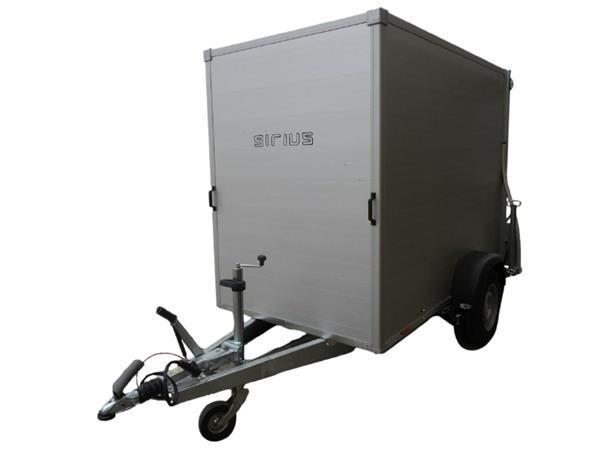 Grote foto siriusg255 aluminium255 x 141 x 190 1300 kg gesloten aanhan auto diversen aanhangers