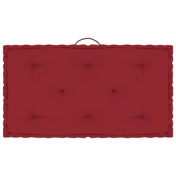 Grote foto vidaxl coussins de plancher de palette 6 pcs rouge bordeaux huis en inrichting woningdecoratie