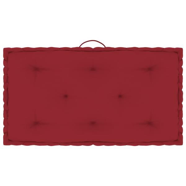 Grote foto vidaxl coussins de plancher de palette 4 pcs rouge bordeaux huis en inrichting woningdecoratie