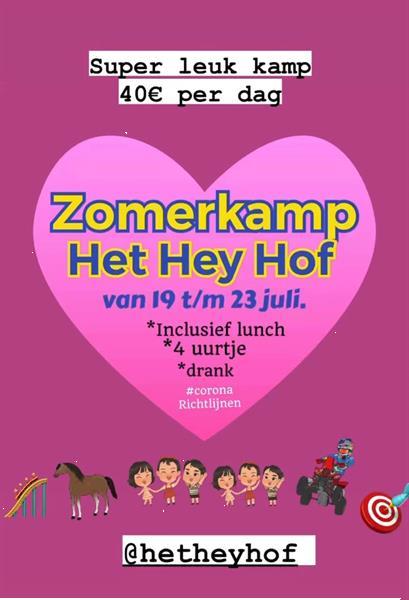 Grote foto zomerkamp het hey hof diensten en vakmensen oppas en kinderopvang