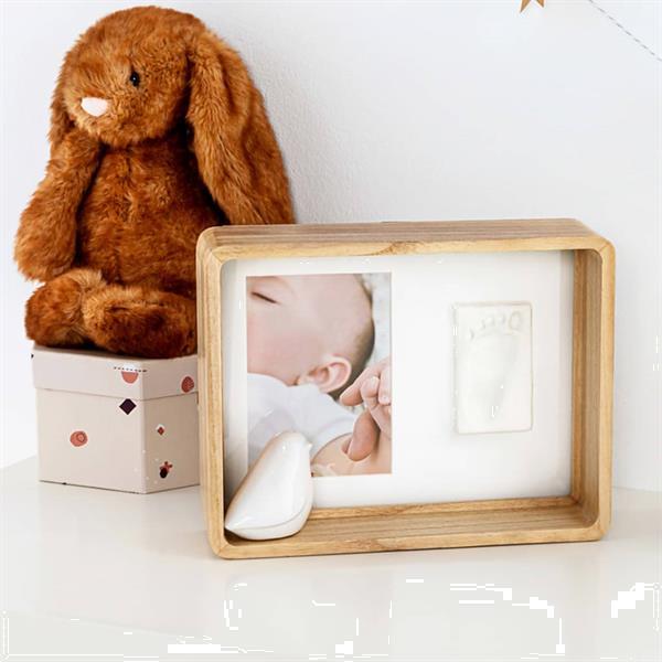 Grote foto baby art fotolijst hout natuurlijk kinderen en baby kraamcadeaus en geboorteborden