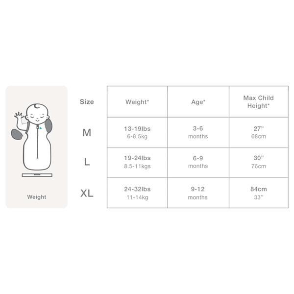 Grote foto love to dream babydoek swaddle up transition bag fase 2 l mi kinderen en baby overige