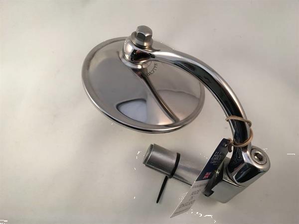 Grote foto halcyon 830 klassieke bar end spiegel rond rvs motoren overige accessoires