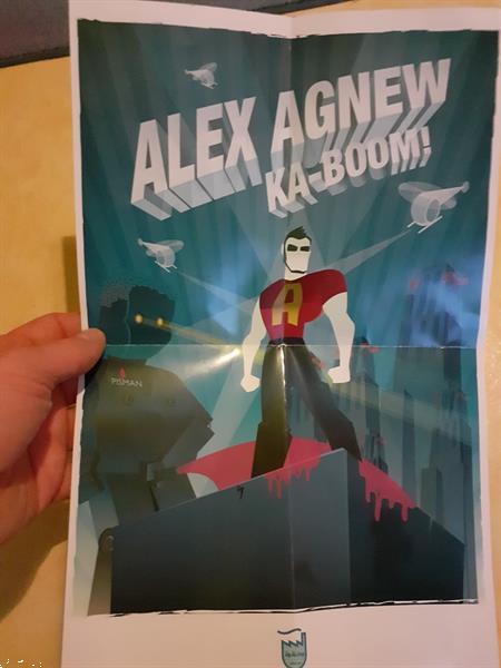 Grote foto verschillende dvd. alex agnew boeken literatuur