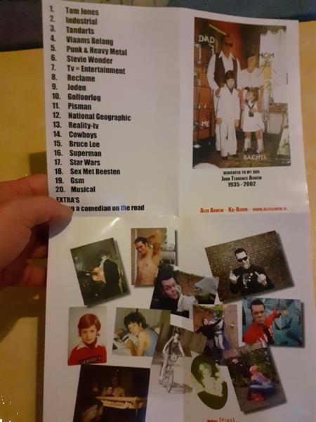 Grote foto verschillende dvd. alex agnew boeken literatuur