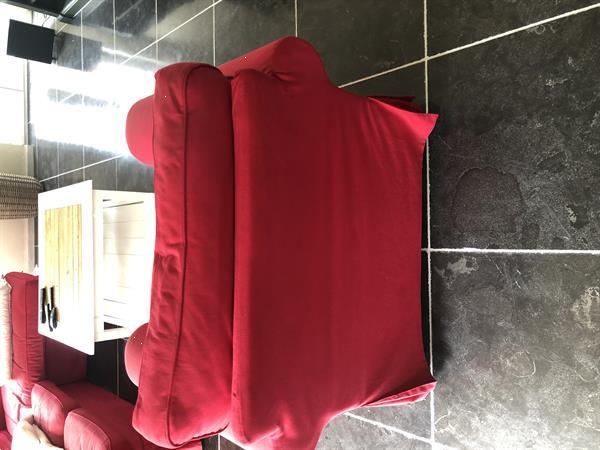 Grote foto zetel 1 zit rood koopje huis en inrichting sofa en chaises longues