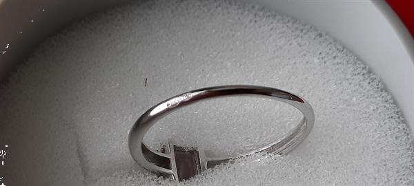 Grote foto 18 karaat witgouden ring met amethist sieraden tassen en uiterlijk ringen voor haar