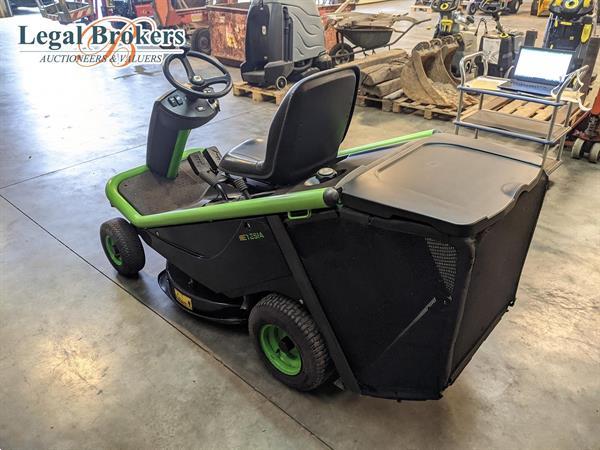 Grote foto etesia hydro 80 type 3 zitmaaier agrarisch mechanisatie