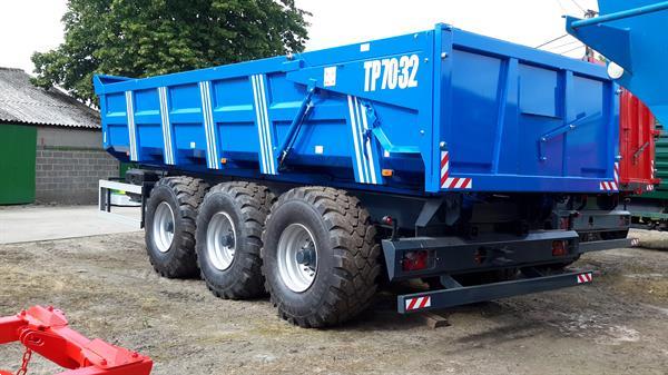 Grote foto gronddumper agrarisch aanhangwagens