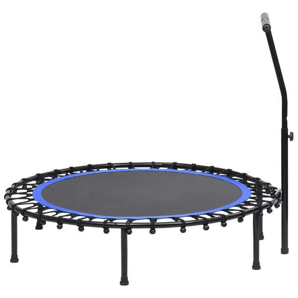 Grote foto vidaxl fitnesstrampoline met handgreep 122 cm kinderen en baby trampolines en springkussens