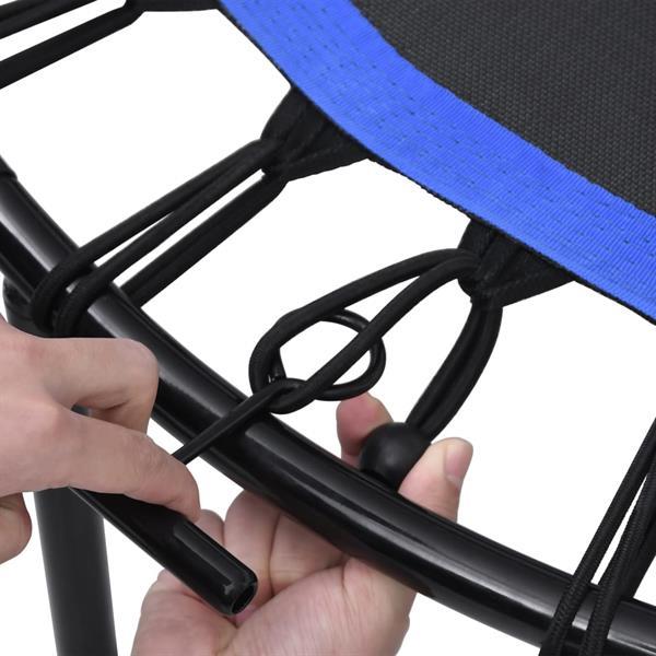 Grote foto vidaxl fitnesstrampoline met handgreep 122 cm kinderen en baby trampolines en springkussens