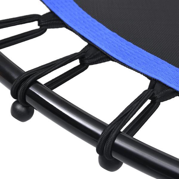 Grote foto vidaxl fitnesstrampoline met handgreep 122 cm kinderen en baby trampolines en springkussens