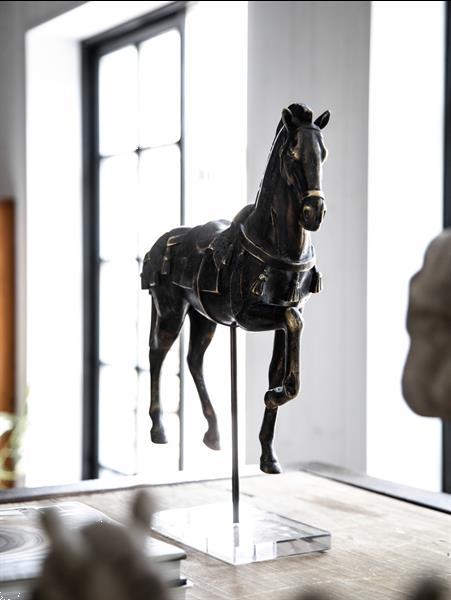 Grote foto totilas sculpture size 39 cm x 12 cm x 46 cm dieren en toebehoren paarden accessoires