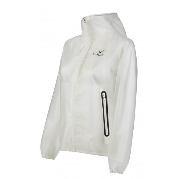 Grote foto go aqua waterproof over jacket color clear size s dieren en toebehoren paarden accessoires
