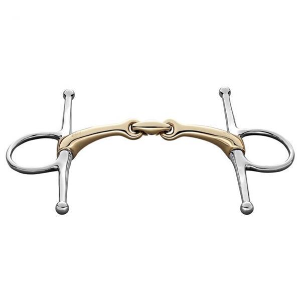 Grote foto dynamic rs full cheek 16 mm double jointed color sensogan dieren en toebehoren paarden accessoires