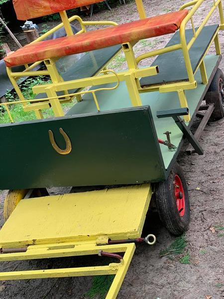 Grote foto pony koets enkelspan dieren en toebehoren rijtuigen en koetsen