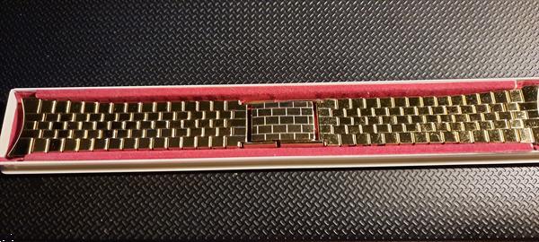 Grote foto vintage gold plated horlogeband van het merk rowi sieraden tassen en uiterlijk antiek