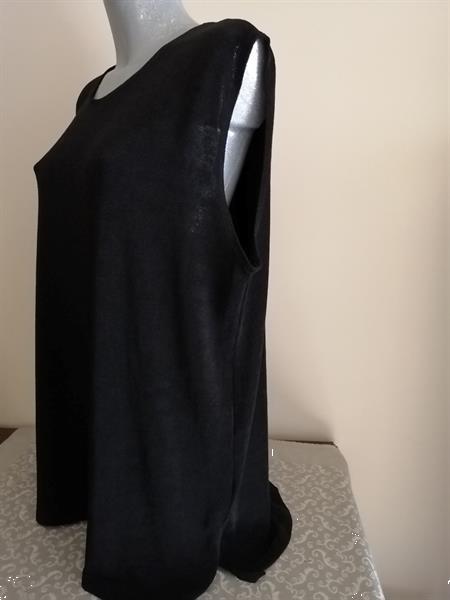 Grote foto chique zwarte tuniek van magna maat 52 nieuw kleding dames grote maten