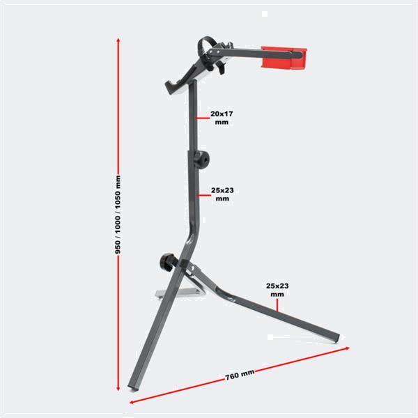 Grote foto fietsstand montagestandaard fietsmontage max 30kg motoren overige accessoires