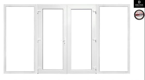 Grote foto deuren dubbele deuren buitendraaiend dubbele deur met 2 doe het zelf en verbouw deuren en horren