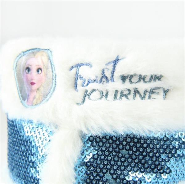 Grote foto disney frozen 2 elsa sloffen boots bont blauw maat 30 31 kinderen en baby schoenen voor meisjes