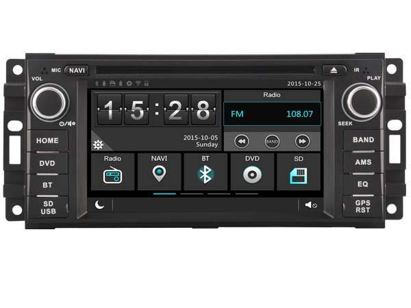 Grote foto jeep commander passend navigatie autoradio systeem op basis auto onderdelen navigatie systemen en cd