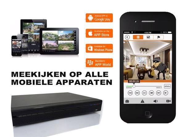 Grote foto dahua 4k poe complete set. plug and play audio tv en foto videobewakingsapparatuur