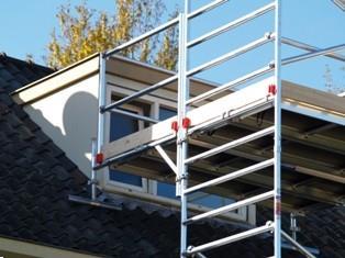 Grote foto dakkapelsteiger universeel doe het zelf en verbouw ladders en trappen
