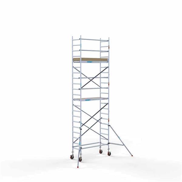 Grote foto rolsteiger basis 75 x 190 x 7 2 meter werkhoogte met lichtge doe het zelf en verbouw ladders en trappen