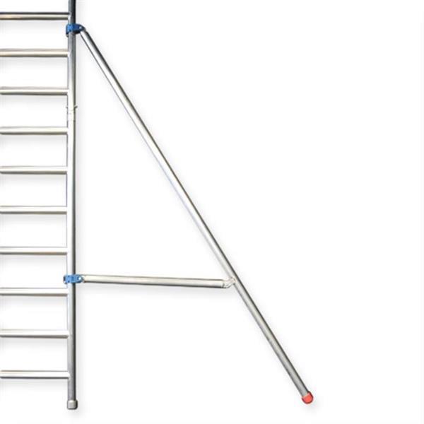Grote foto rolsteiger basis 135 x 190 x 12 2 meter werkhoogte met licht doe het zelf en verbouw ladders en trappen